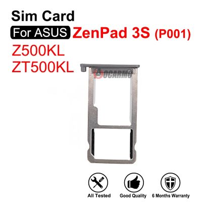 สำหรับ ASUS Zenpad 3S Z500KL ZT500KL P001ซิมการ์ดถาดใส่ซิมเบ้าปลั๊กที่ใส่อะไหล่ซ่อมช่อง