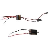 320A ESC + 540 Brushed Motor 55T for 1/10 RC Car Axial SCX10 Traxxas TRX4 D90 HSP Tamiya Redcat Accessory Parts Kit