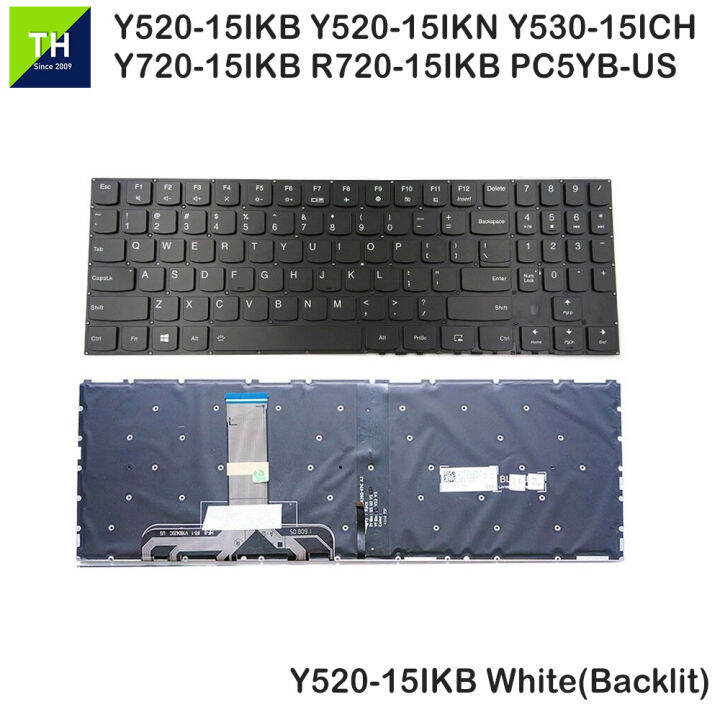 Original Laptop Tastatur Deutsch QWERTZ Für Lenovo Legion Y720, Y520 – Mit Hintergrundbeleuchtung, Ersetzt PC5YB-GE