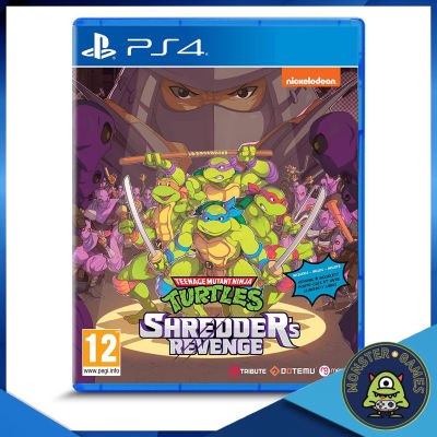 Teenage Mutant Ninja Turtles Shredders Revenge Ps4 Game แผ่นแท้มือ1!!!!! (Turtles Shredders Revenge Ps4)(Turtles Shredders Revenge Ps4)(Turtle Shredder Revenge Ps4)