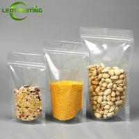 【hot】 100pcs up Plastic Zip Lock Resealable Dried Fruits Gifts Pouches