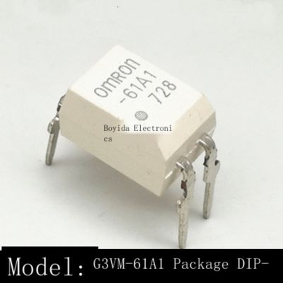 10ชิ้นนำเข้า G3VM-61A1 DIP4ปลั๊กตรง61A1 Optocoupler การประกันคุณภาพ