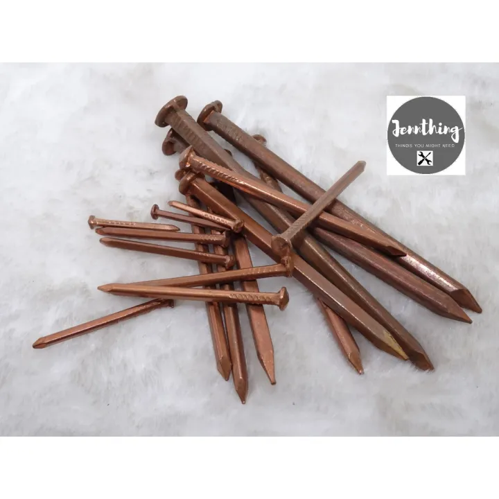 Copper Nails/ Bronze Nails All Sizes Sold Per Kilo, 1/2 Kilo and 1/4