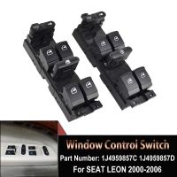 1J4959857A 1J4959857D Red Backlight Master Power Window Switch For VW Golf MK4 Bora Seat Skoda Octavia MK1 Fabia 1J4 959 857A