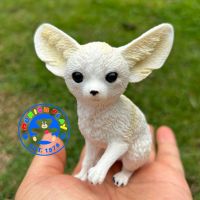 Munich Play - โมเดล Fennec Fox หมาจิ้งจอก เฟนเนก ขาว ขนาด 9.00 CM (จากหาดใหญ่)