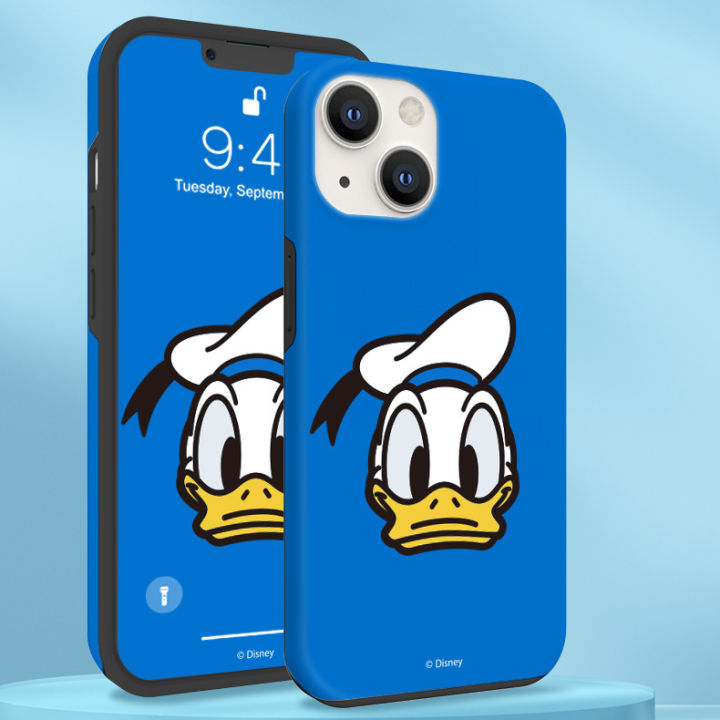 donald-duck-daisy-เคสโทรศัพท์มือถือสำหรับ-apple-13promax-เคสโทรศัพท์สองชั้น-iphone-12เคสป้องกันคู่ป้องกันการตก14