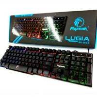 SALE!!! คีย์บอร์ดเกมมิ่ง Razeak RK-8165 คีย์บอร์ดมีไฟ Gaming Keyboard Lugia ประกันศูนย์ไทย 1 ปี (ใหม่ล่าสุด) ชุดคีย์บอร์ด แป้นพิมพ์ แป้นพิมพ์เกม