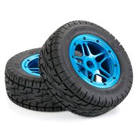 THLT9A Rc Car All Terrain Tires Five Star Wheel Hub for 1/5 Losi 5Ive T ROFUN ROVAN LT KingmotorX2 Rc Car Racing Parts