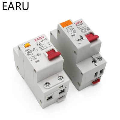 【YF】▪  DZ30L DZ40LE EPNL DPNL 230V 1P N Residual Current Circuit With Over And Short  Leakage Protection RCBO MCB 6-63A