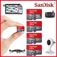 SanDisk สำหรับกล้องวงจรปิดการ์ดหน่วยความจำ Micro SD 16GB -512GB Class10 TF Card ความเร็วสูง Mini Card A1 100Mb