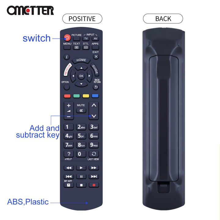 n2qayb001212สำหรับ-panasonic-lcd-รีโมทคอนล-tx-40gx700e-tx-40gx710e-tx-50gx700e-n2qayb001180