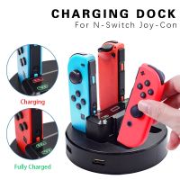 Narsta 5 in 1 Nintend Switch Pro Controller Joy Con Charger Gamepad Dock For Nintendo Switch NS Dock Station 2 USB Charger Stand