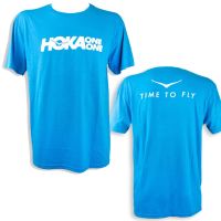 เสื้อยืด พิมพ์ลายโลโก้ Hoka One One 2 ด้าน สไตล์สปอร์ต สําหรับผู้ชาย