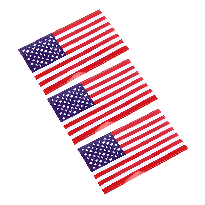 STICKER OVALE USA UNITED STATE AMERICAIN DRAPEAU FLAG AUTO MOTO 12cm OA022 