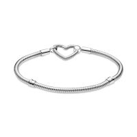 Jewelry Ladies Beaded Bracelet 2021 New Love Fit Original Pan DIY Accessories Small Jewelry 925 Sterling Silver Bracelet