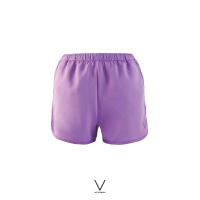 SS2023 PURPLE UV SHORT กางเกงขาสั้น สีม่วง ใส่ว่ายน้ำ ใส่ออกกำลัง มีฟองน้ำในตัวผ้าหนา กัน UV UPF 50+