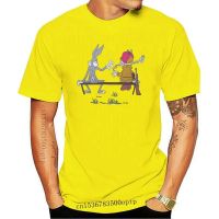 B Bunnies And Elmer Design T Shirt For Men Peace Joint Bugs Splicing Clothes Classic Cotton Hop Fashion Style