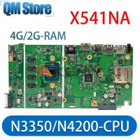 X541N Laptop Motherboard For ASUS X541NA A541NA F541NA R541NA D541NA X541 Mainboard N3350/N4200 4G/2G-RAM