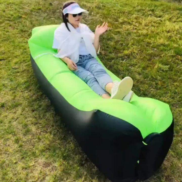 Outdoor Inflatable Lazy Sofa Celebrity Airbed Park Floatation