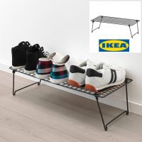 (++โปร) IKEA ชั้นวางรองเท้า 58 x 27 ซม. ชั้นวางรองเท้าอิเกีย วางรองเท้าได้ 3 คู่ พับได้ ราคาดี ตู้รองเท้า ชั้นวางรองเท้า ตู้เก็บรองเท้า ตู้ใส่รองเท้า