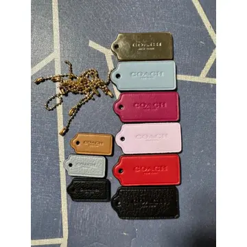 Authentic coach hang online tags