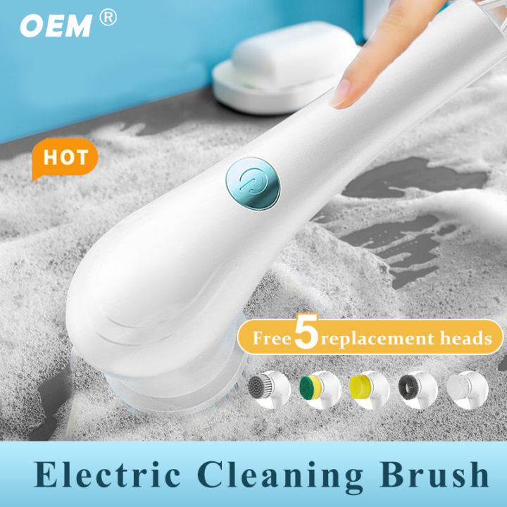 Hot Multi-functional Electric Cleaning Brush for Kitchen and