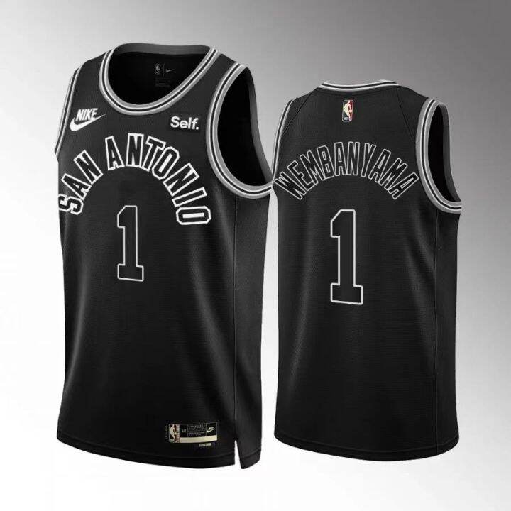 Victor Wembanyama San Antonio Spurs #1 Turquoise Jersey City Edition ...