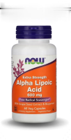 NOW Foods, Alpha Lipoic Acid, Extra Strength, 600 mg, 60 Veg Capsules