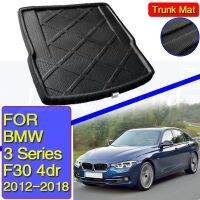 รถเก๋งขนาดใหญ่ F30รถบรรทุกสำหรับ BMW 3 Series 2012-2018ถาดที่รองเท้าสัมภาระท้ายรถพรมพรมเช็ดเท้า2013 2014 2015 2016 2017