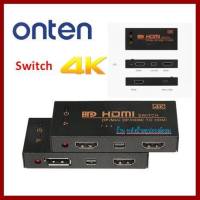 ONTEN Switch HDMI/ Display Port /Mini DISPLAY PORT in to HDMI out Switch รุ่น OTN-7589 # in 3 out 1