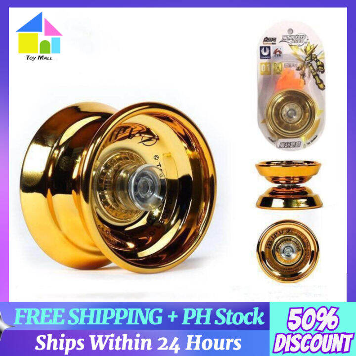 【PH Stock】Yoyo Original Professional Magic Yoyo K1 Spin Metal Yoyo 8