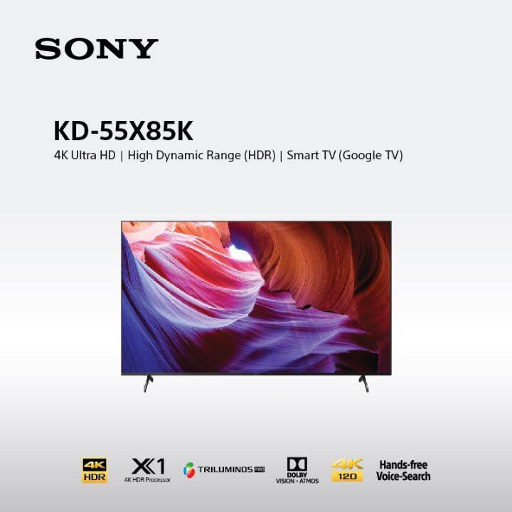 SONY Bravia X85K 55 Inch Ultra HD 4K High Dynamic Range | Smart Google ...