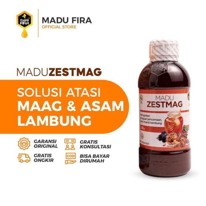 Madu Zestmag Untuk Mengatasi Asam Lambung Dan Maag Kronis Lazada