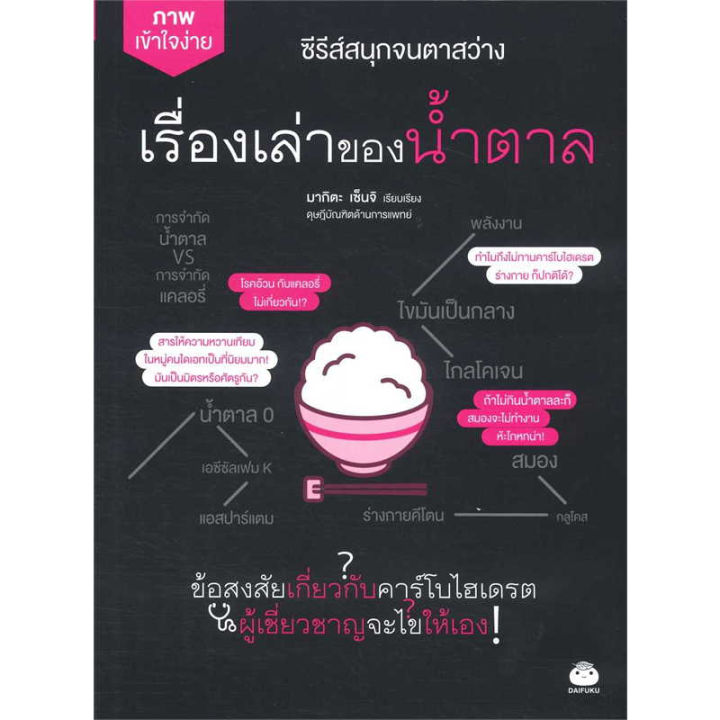 หนังสือ-เรื่องเล่าของน้ำตาล-ผู้เขียน-มาคิตะ-เซ็นจิ-สำนักพิมพ์-ไดฟุกุ-daifuku-booklandshop