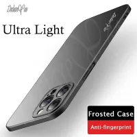 {L electronic shell} 13 Mini Case DECLAREYAO Ultra Slim Frosted Coque สำหรับ iPhone 13 Pro Max Case Matte Coque ForiPhone 13 Pro Cover Hard PC