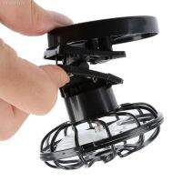 ▣◊✳ Mini Portable Fan Outdoor Portable Clip-On Cooler Mini Black Hat Fan Cooling Solar Celling Fan For Camping Hiking Fishing