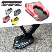 แผ่นรองด้านข้างขาตั้ง CNC สำหรับรถจักรยานยนต์ SEMSPEED เพื่อขยายแผ่นขาตั้งด้านข้างมอเตอร์ไซด์สำหรับ800NK CFMOTO 800 NK 2023