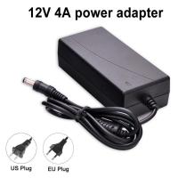 DLSPQ-Us/eu Plug  12v/4a 48w Power Supply Charger Adapter For Lcd Monitor/table Lamp/tv Box/mobile Dvd Power Adapter Charger Supply