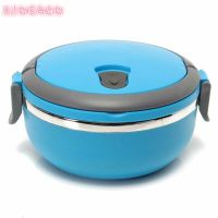 ◆❁♚ XINCHEN 2023 Stainless Thermo Insulated Thermal Food Container Bento Round Lunch Box 1 Layer