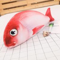 【Quality Good Goods】Simulation Red Rock Fish Pillow Doll Plush Toys Pet Cute Cat Toy TikTok Doll Play