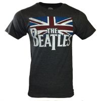 แฟชั่น Beatles ผู้ชาย Tee John Lennon Rock Band โลโก้เครื่องแต่งกาย Vintage เพลงใหม่ Tee Tops ฟิตเนสผู้ชายเสื้อยืด Aldult TeeMen เสื้อยืด