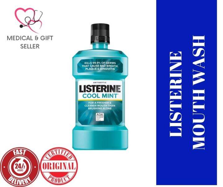 LISTERINE MOUTH WASH (GARGLE) Lazada