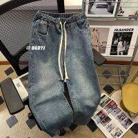 ❖ Retro jeans mens loose straight 2023 new hot style all-match trend spring and summer trendy mens pants for men and women