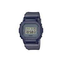 Casio นาฬิกาข้อมือ G-Shock [ของแท้จากญี่ปุ่น] ชุดป้องกันหมอกเที่ยงคืนทำจากโลหะ GM-5600MF-2JF ผู้ชายสีฟ้า