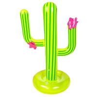 Set Cactus Game Ice Bar Beach Inflatable Toss Toys Ring Supplies Outdoor Pool New