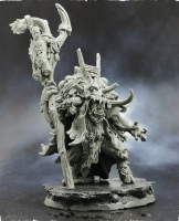 55mm Resin Figure Model kits Shaman Minotaur Fantasy theme GK Unassambled Unpainted S191