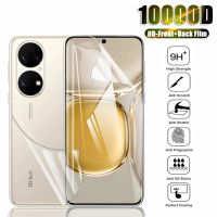 Full Cover Screen Protector For Huawei P30 P50 P40 P20 Pro Lite Front Back Hydrogel Film Mate 30 20 40 Pro Plus Lite Accessories