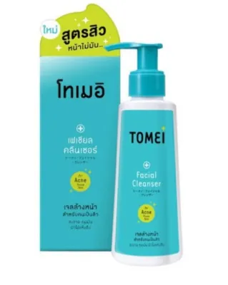 Tomei Facial Cleanser โทเมอิ เจลล้างหน้า สำหรับสิว ผิวแพ้ง่าย ขนาด 100 ml (หมดอายุปี2025)