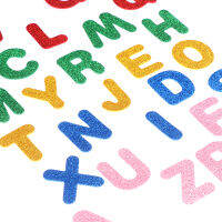 Clothing mother and baby 28ชิ้น/ถุง Glitter Foam Letter สติ๊กเกอร์เด็กของเล่น scrapbooking Kit งานฝีมือ handmade