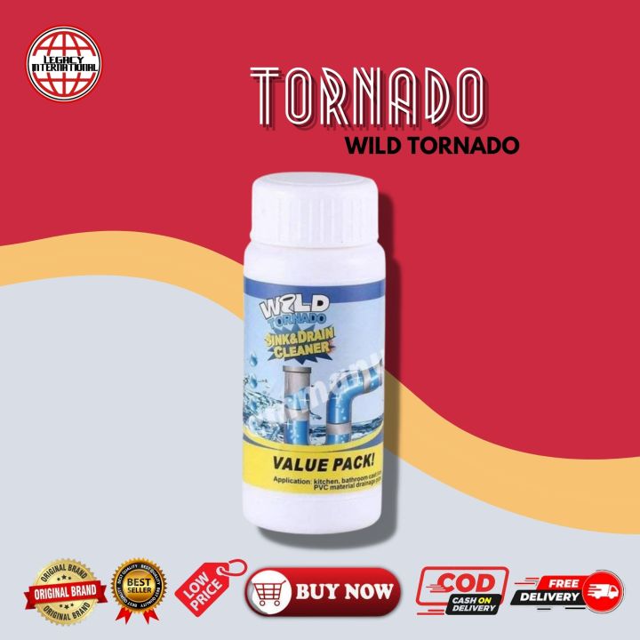 Wild Tornado Powerful Sink & Drain Cleaner High Efficiency Clog